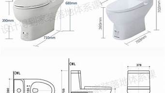 马桶的三种常规尺寸图_马桶的三种常规尺寸